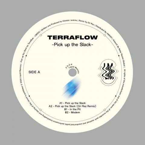 ( LM 003 ) TERRAFLOW - Pick Up The Slack ( 12" ) Liquid Memory Records